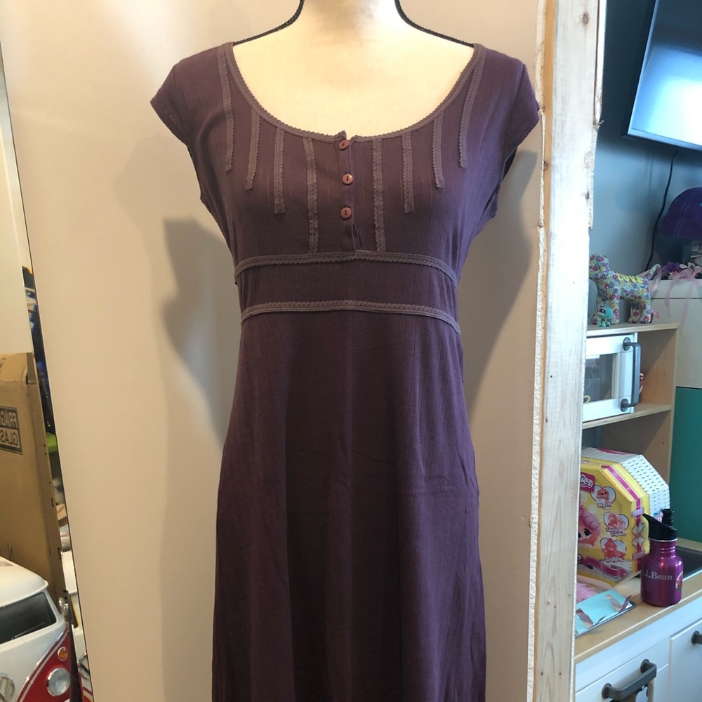 Plum colored vintage Roxy dress